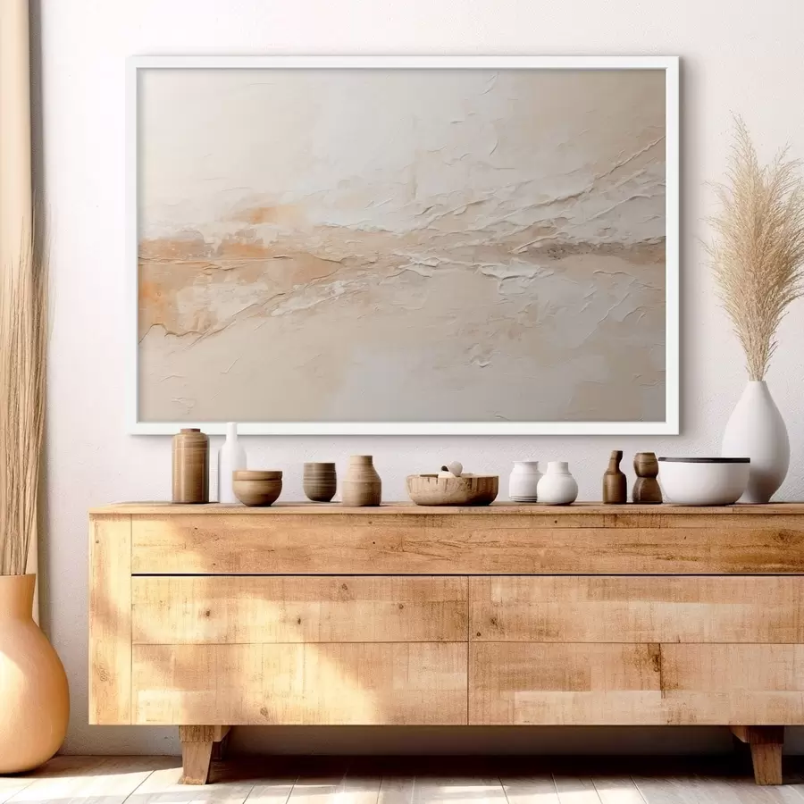 Papier peint photo Texture abstraite avec des touches de beige chaud f48625