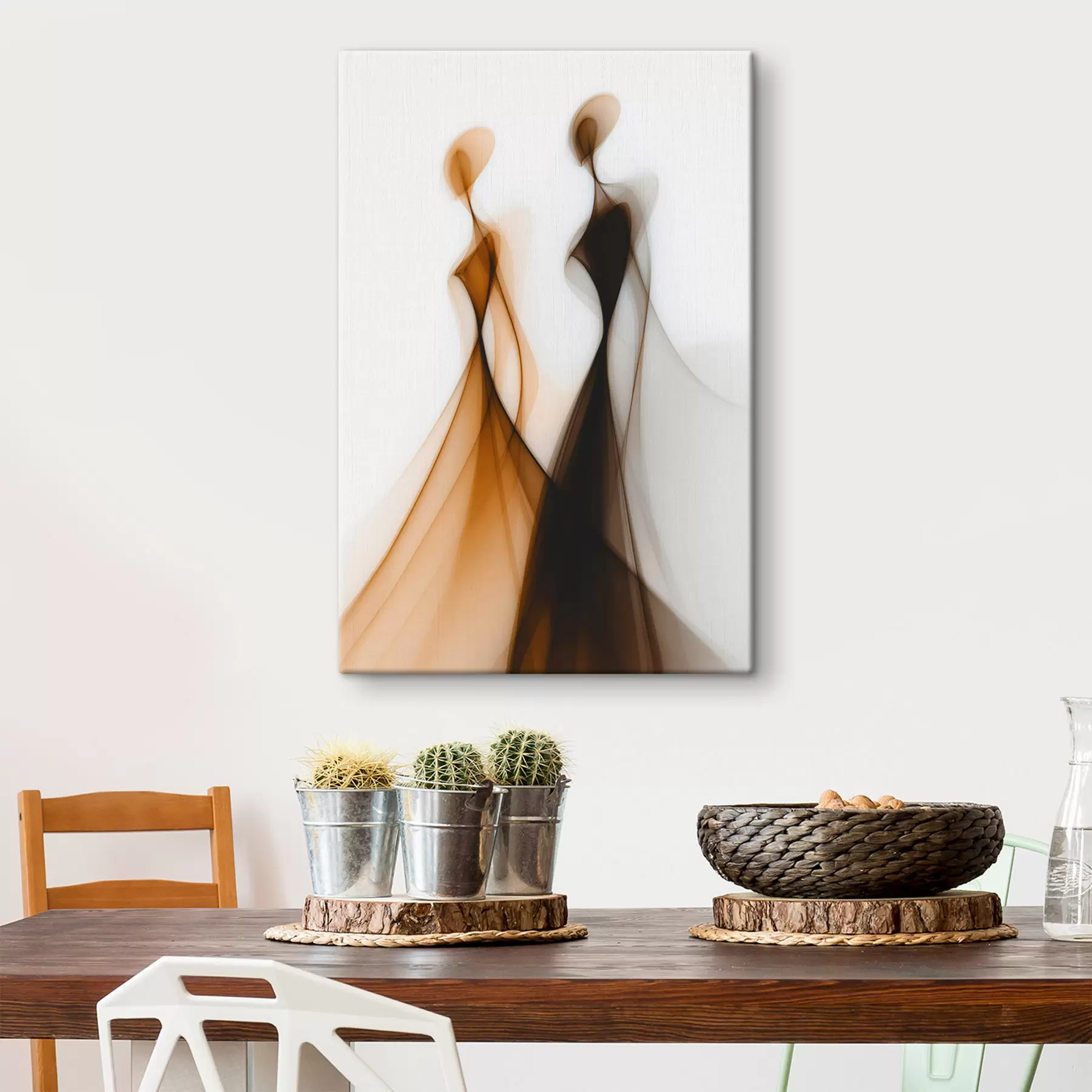  Schilderijen Abstracte silhouetten s48611