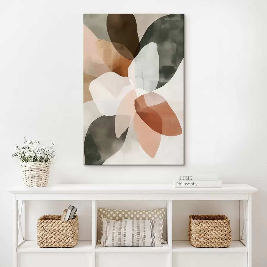  Peintures Fleurs abstraites s48714