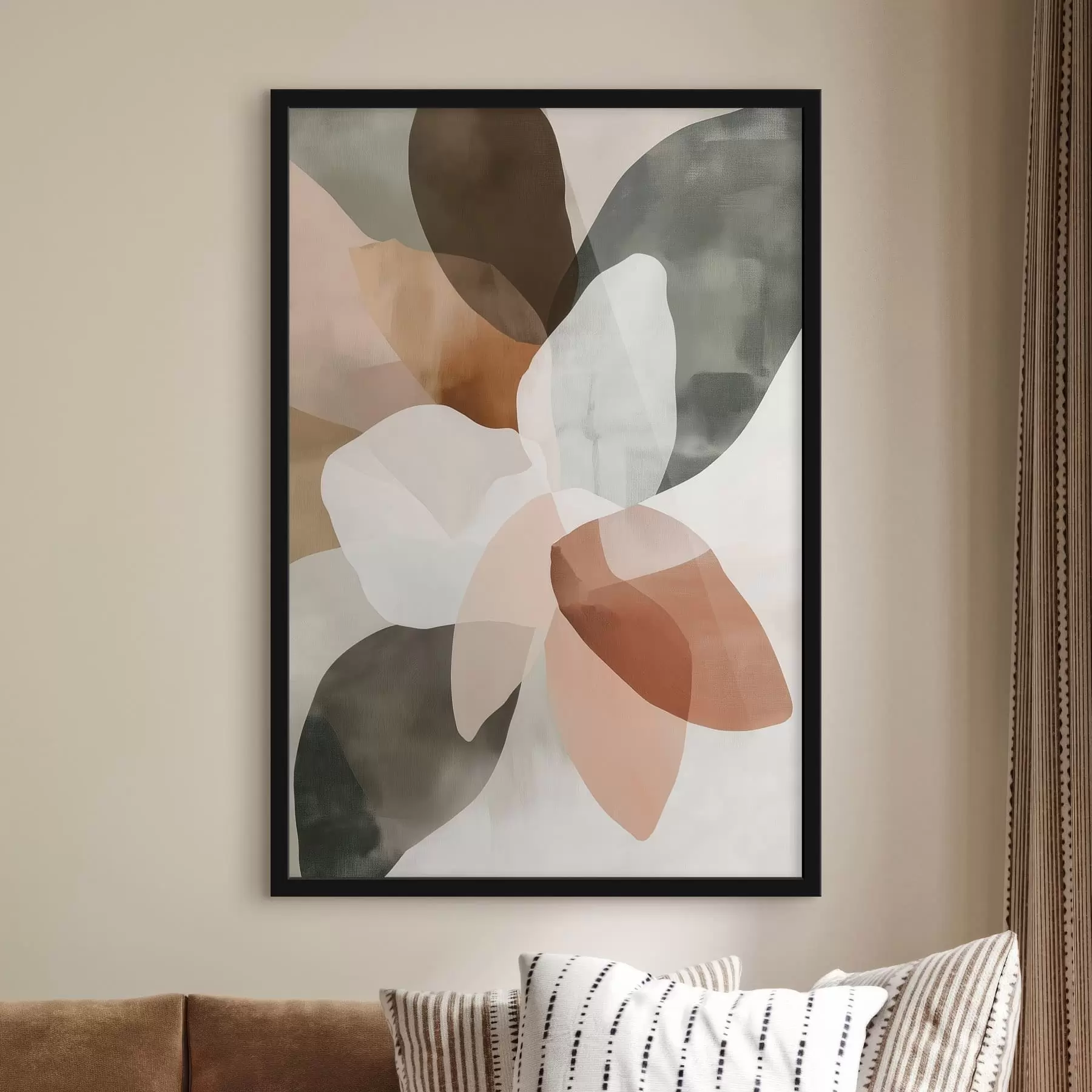 Papier peint photo Fleurs abstraites f48714