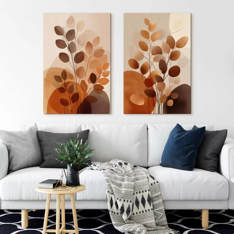 Fotobehang Boho bloemen m30306