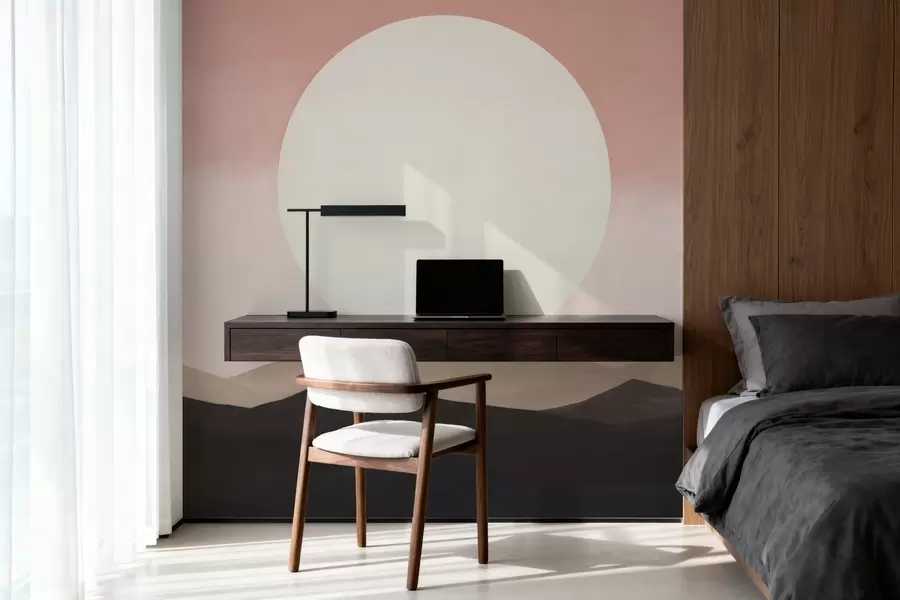 Fotobehang Rustige zonsondergang w05285