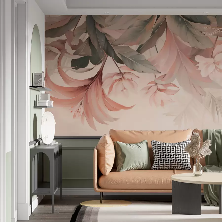 Fotobehang Exotische bloemen w05376v1