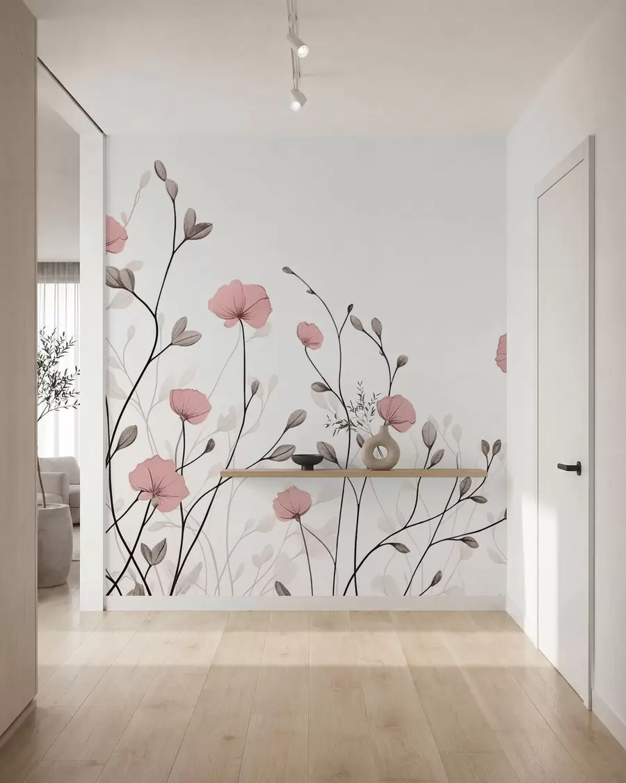 Papier peint photo Fleurs sauvages w05485