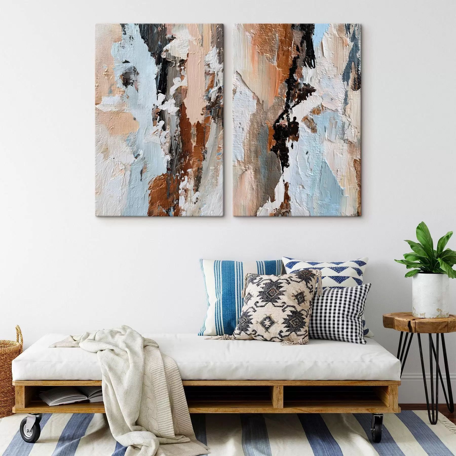  Peintures abstraction expressive ; imitation de la peinture m30332