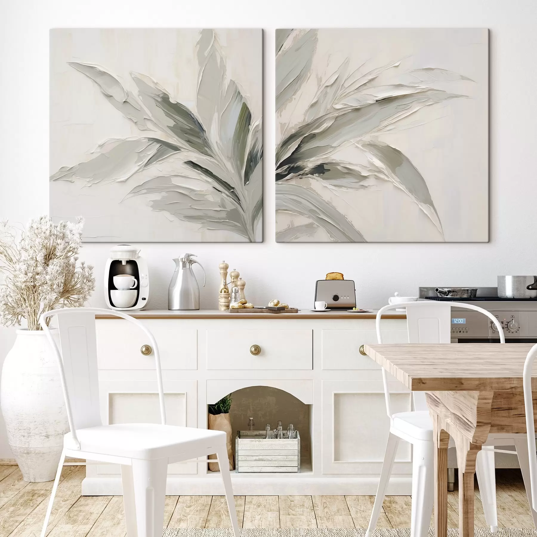  Peintures Peinture abstraite imitant la végétation m30342