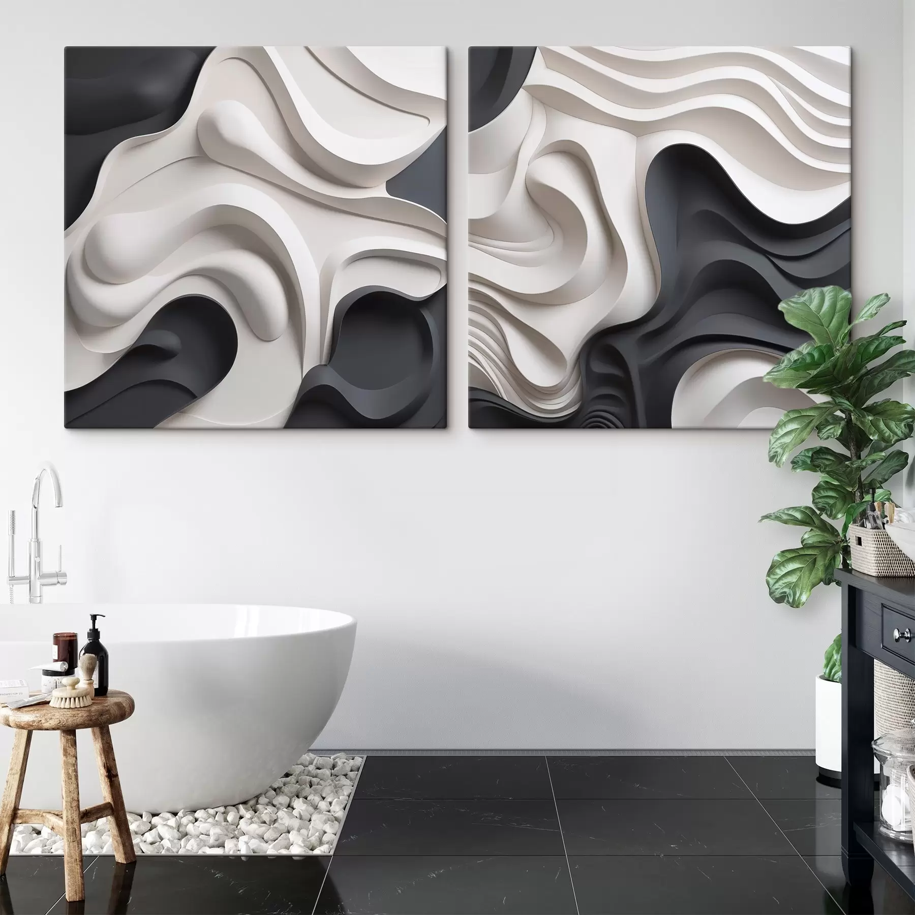  Peintures Composition abstraite m30343