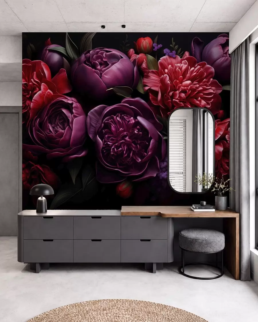 Papier peint photo Pivoines w05513