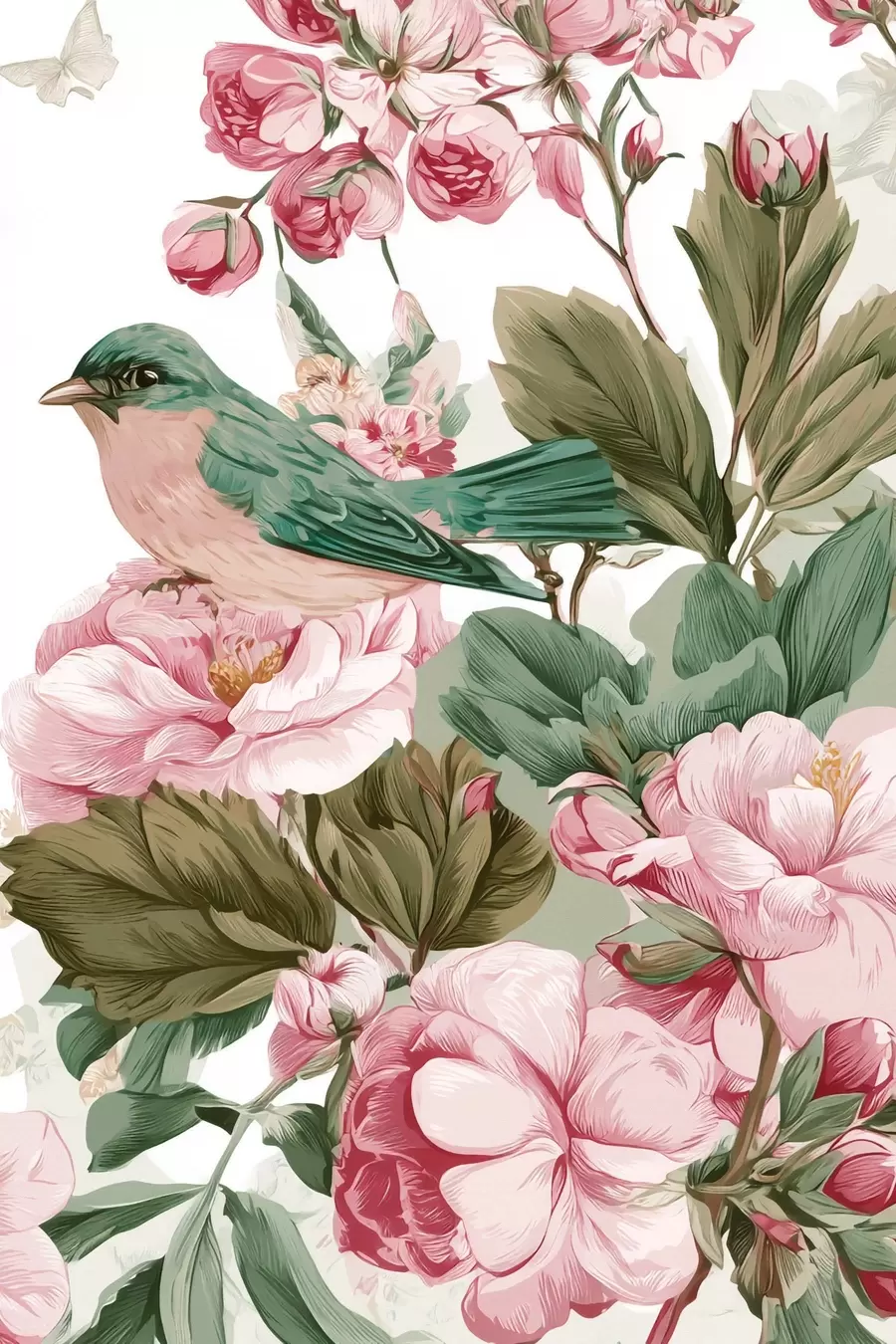  Peintures Le Jardin silencieux s48919