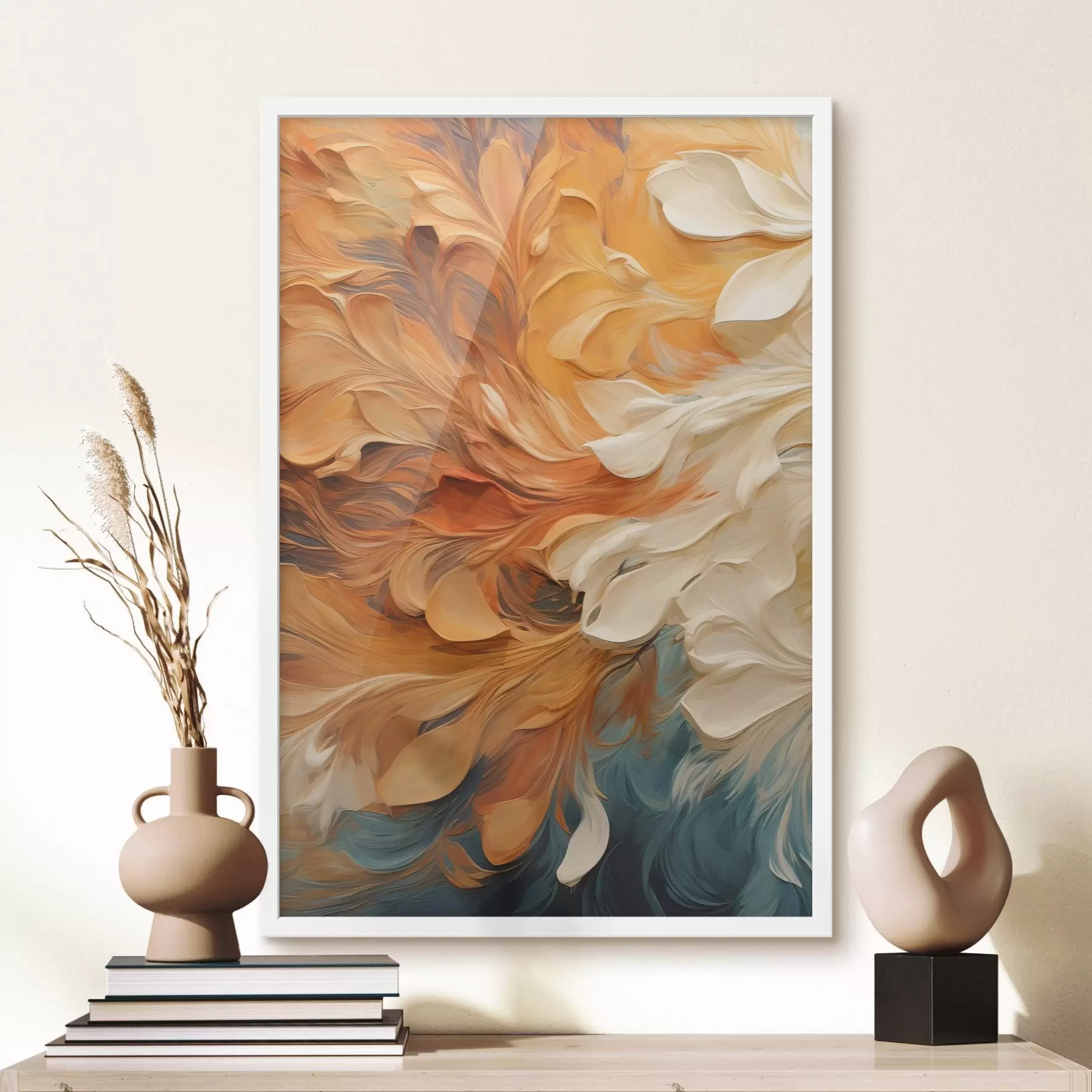 Fotobehang Amber Glow f48903