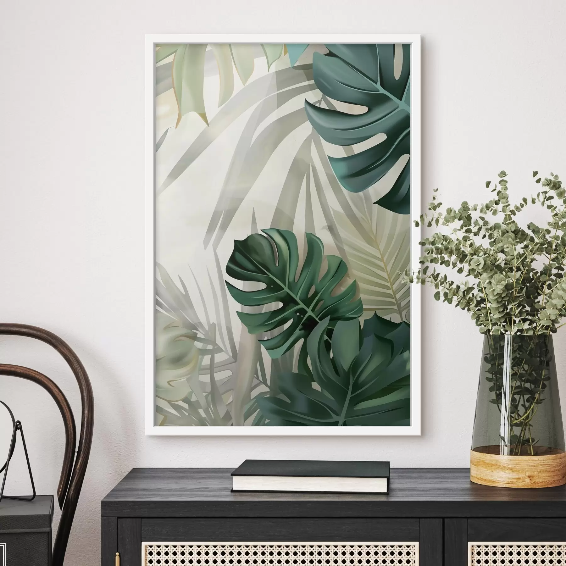 Papier peint photo Vert profond f48909