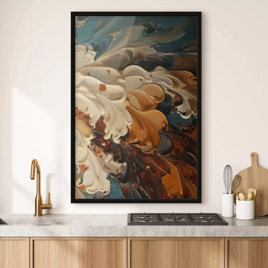 Papier peint photo Un mouvement plein de vie f48913