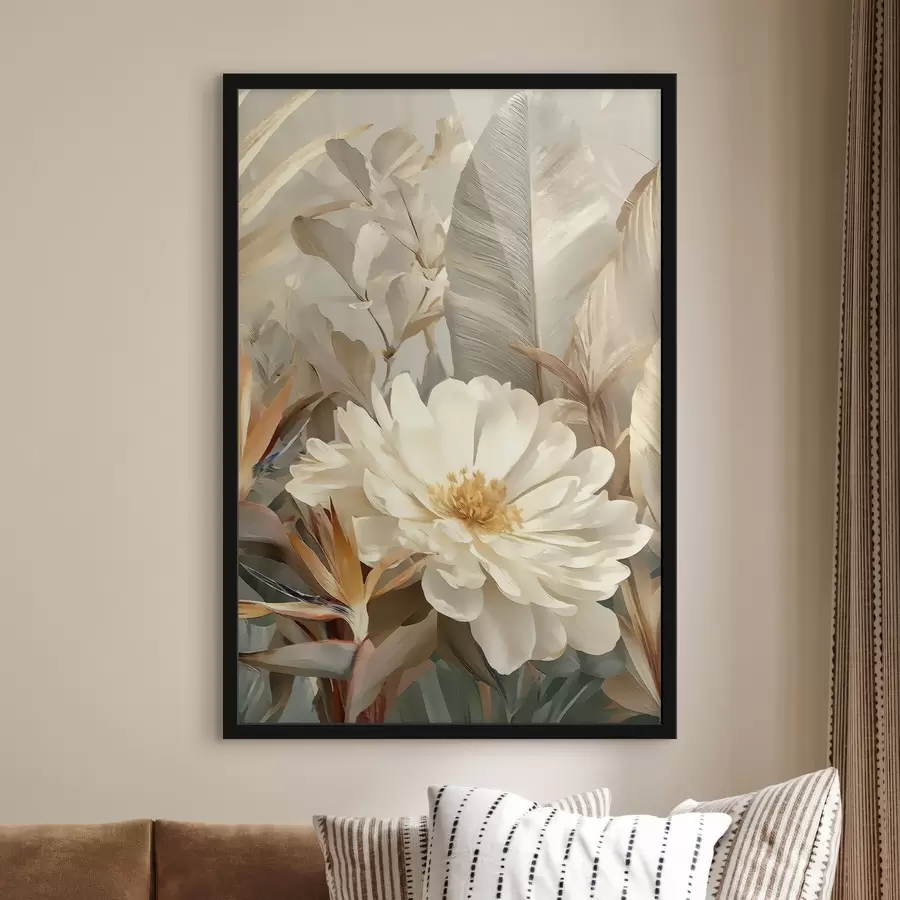 Papier peint photo La délicatesse des pivoines f48916