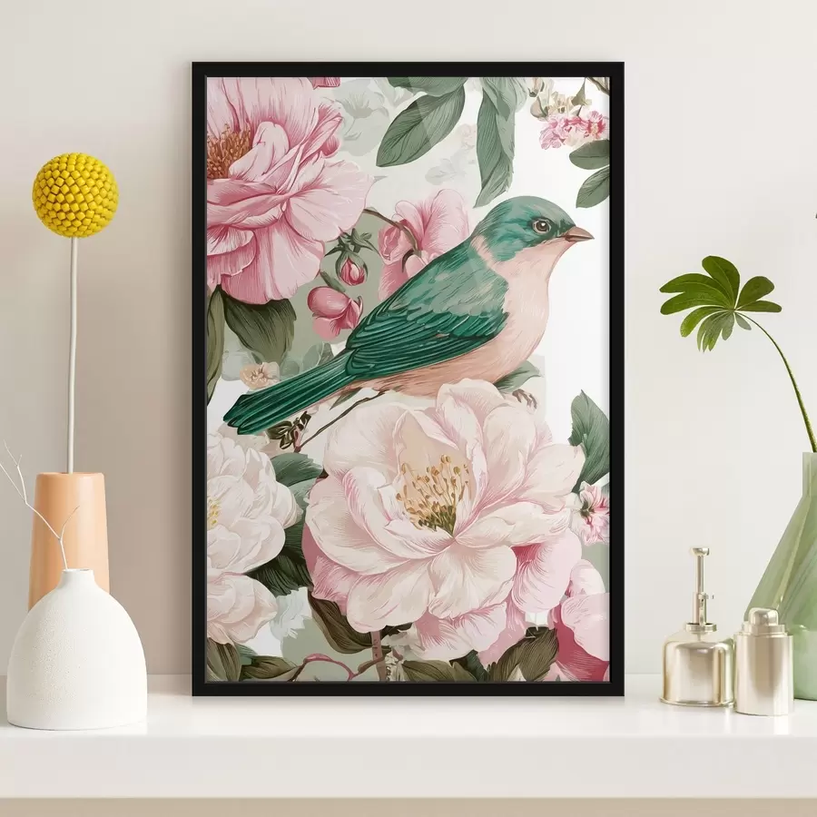 Papier peint photo Le jardin des rêves en fleurs f48918