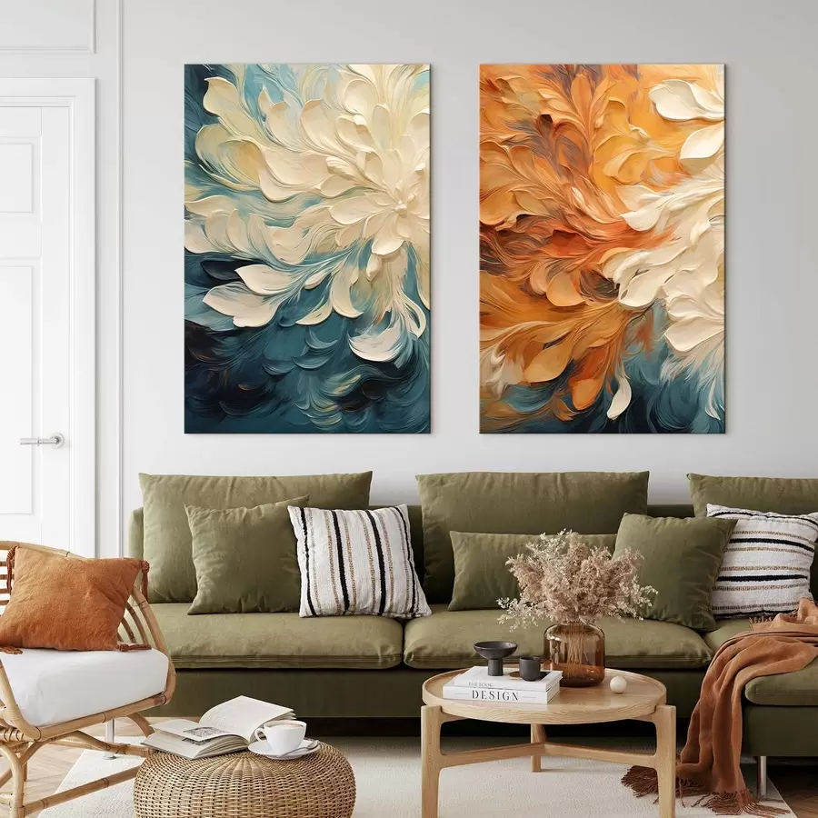  Peintures Abstraction, imitation peinture à l'huile m30378