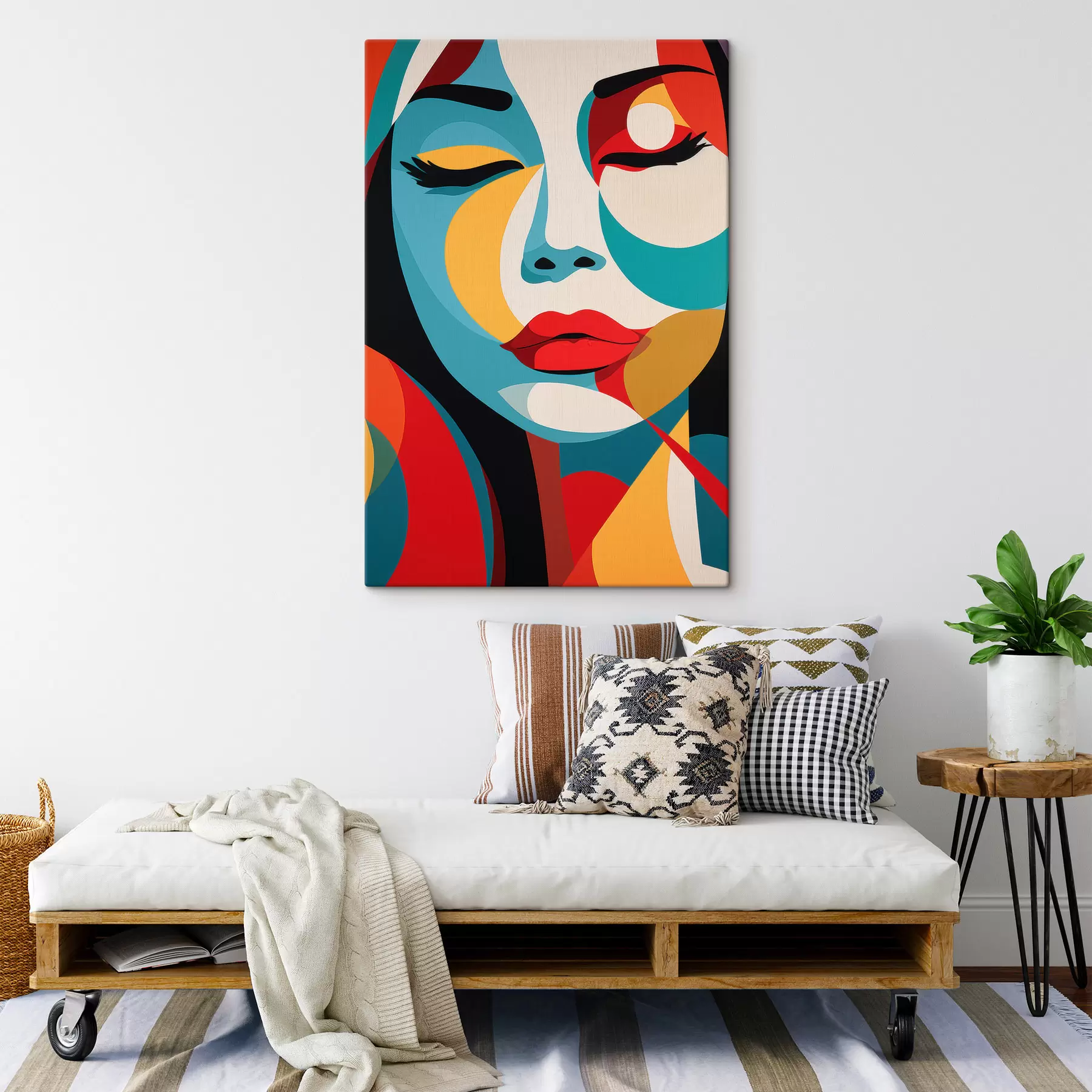  Peintures Portrait abstrait s48948