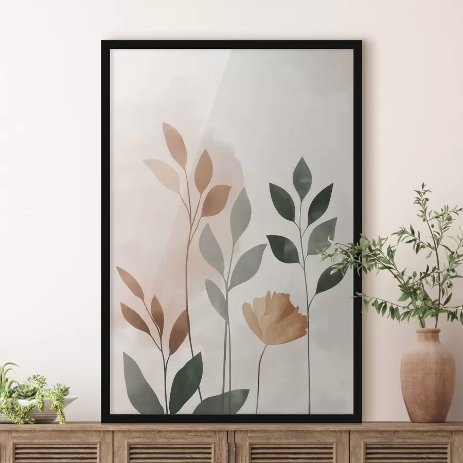 Papier peint photo Feuilles f48934