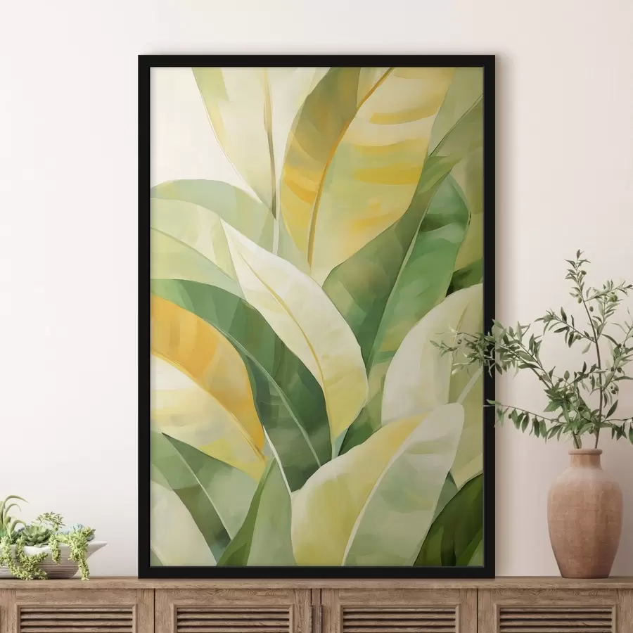 Papier peint photo Feuilles f48937