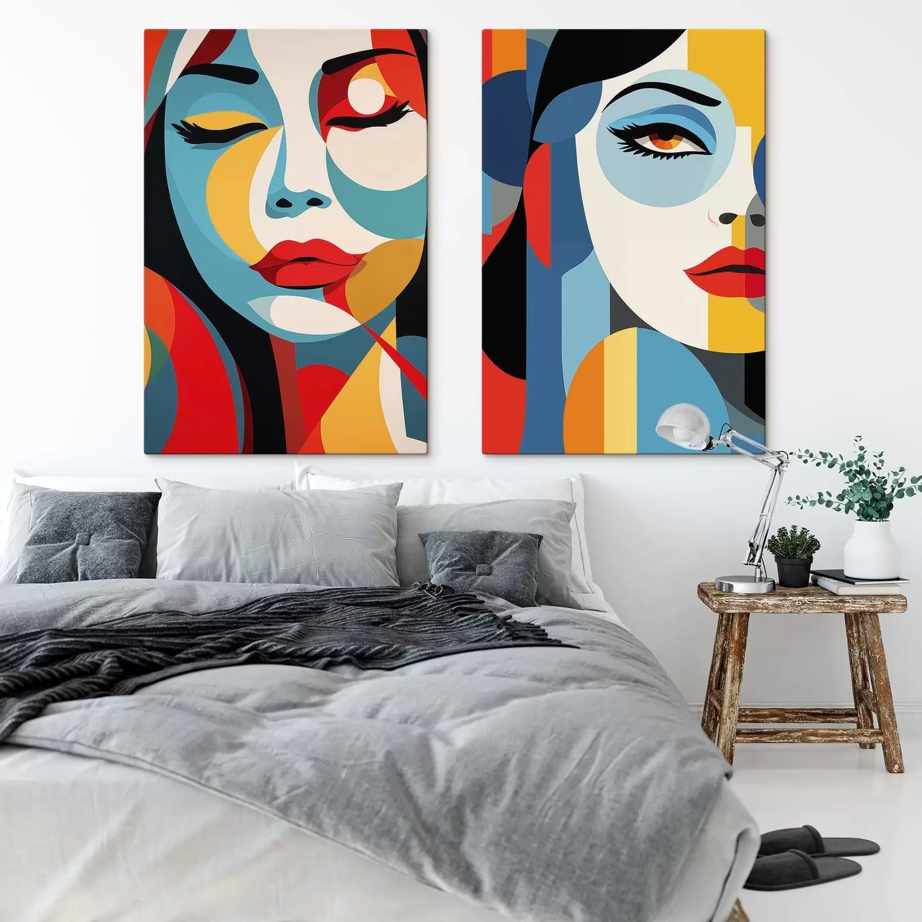  Peintures Portraits abstraits m30402