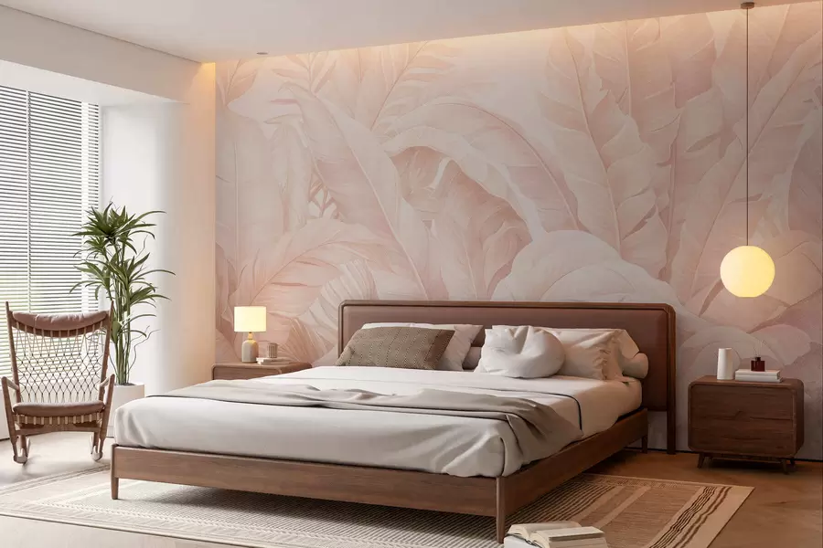 Fotobehang Uitstekende tropische bladeren w05518v2