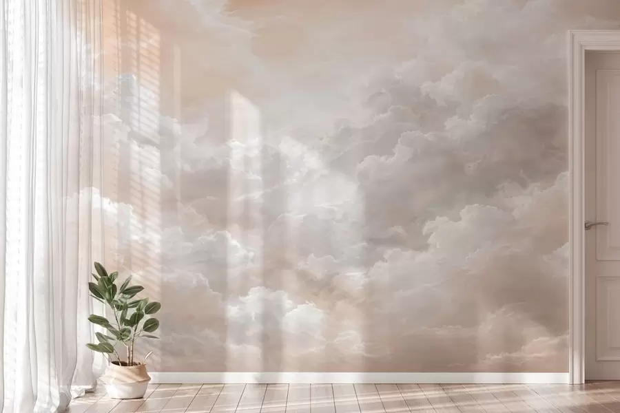 Fotobehang Dichte wolken w05525v1