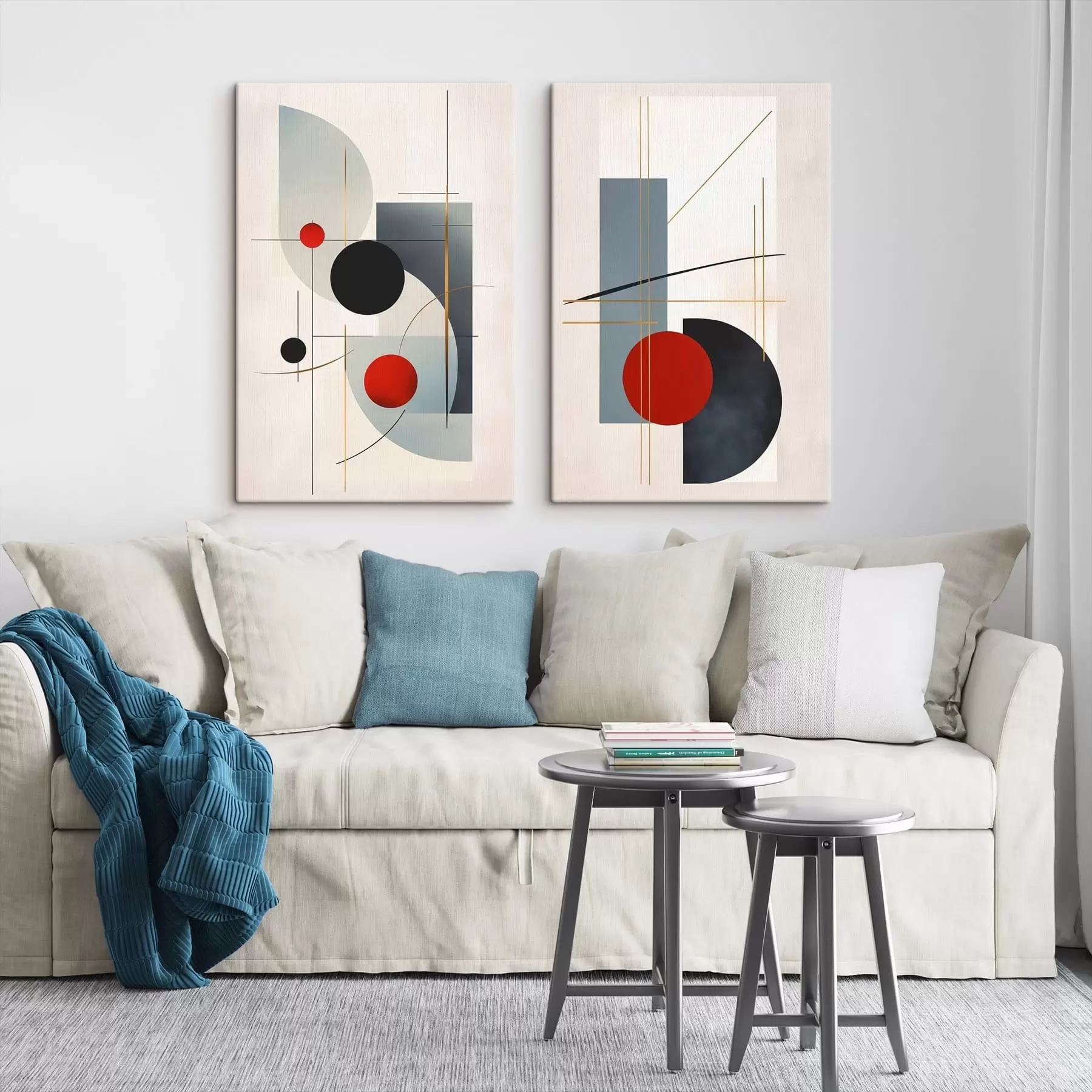  Schilderijen Geometrische abstractie m30388