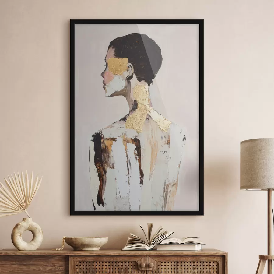 Fotobehang Abstract silhouet f48699