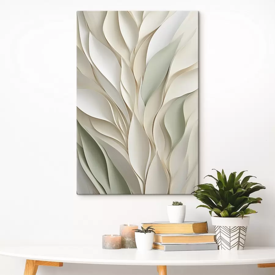  Peintures Composition végétale abstraite s48986