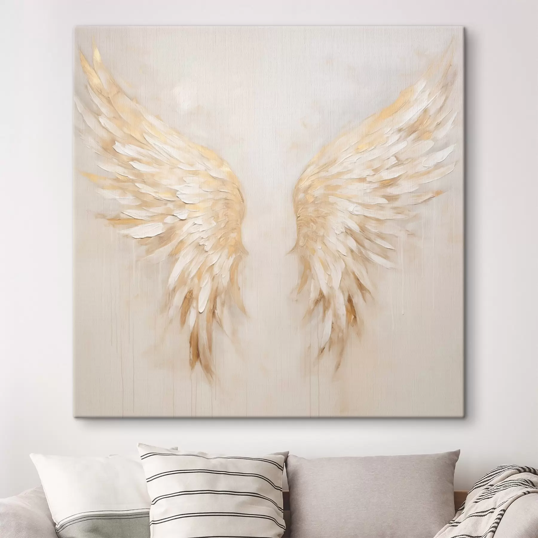  Peintures Ailes d'ange abstraites s48988