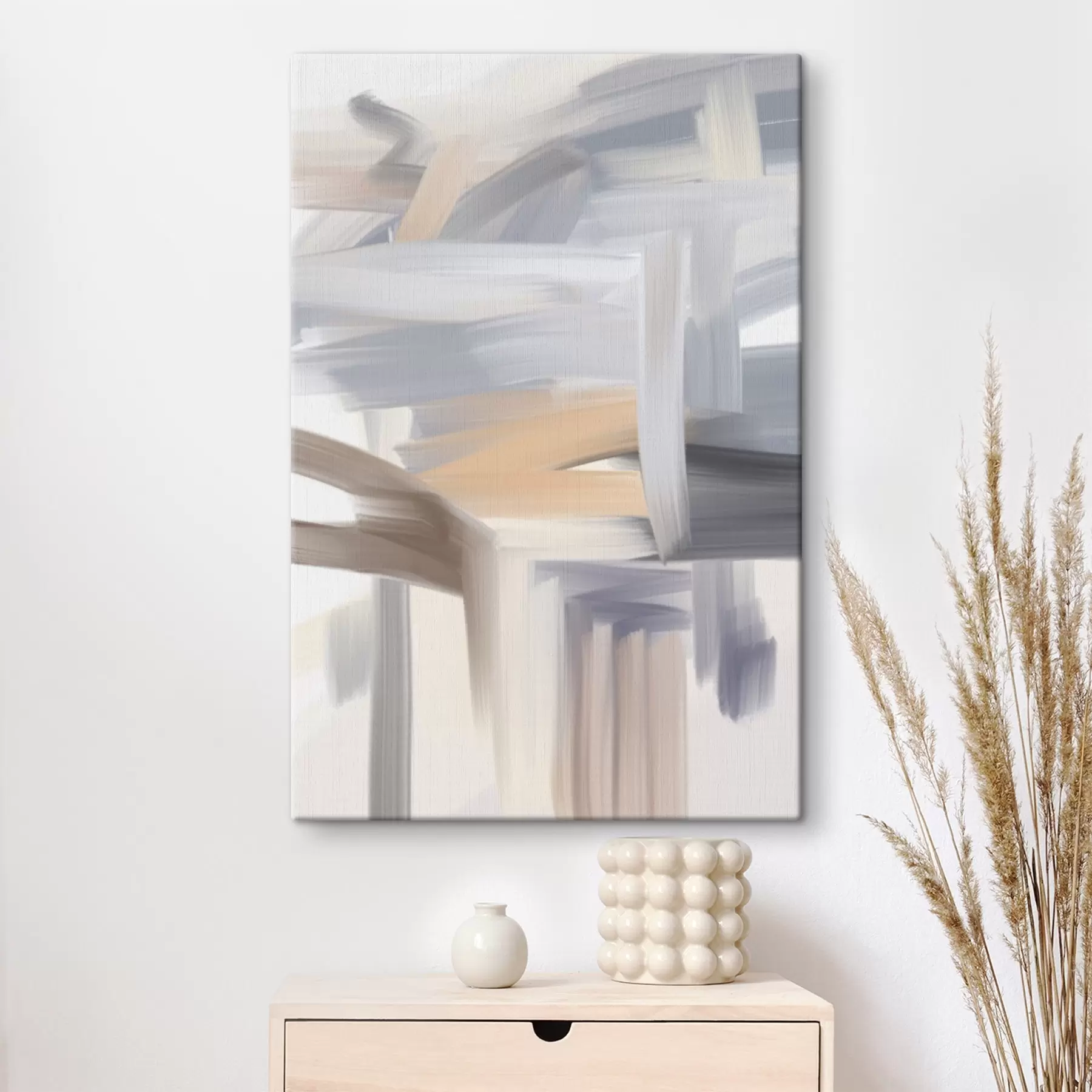  Peintures une peinture abstraite aux couleurs claires s48999