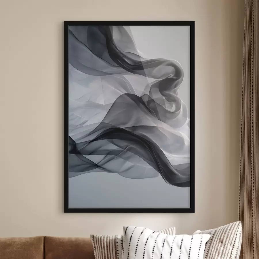 Papier peint photo Abstrait enfumé f49035