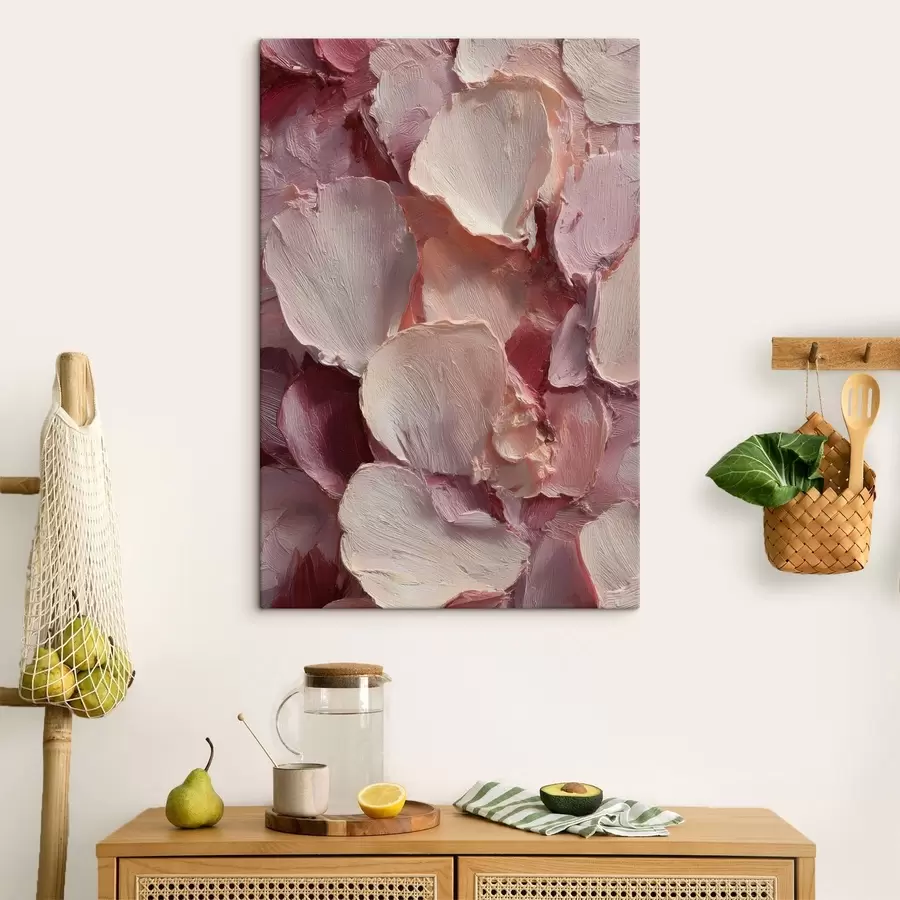  Peintures Texture « Pétales peints » s49031