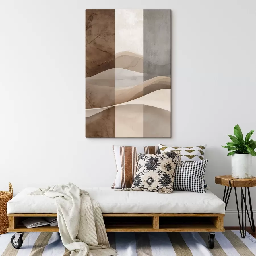  Peintures Résumé : Couches de sable s49040