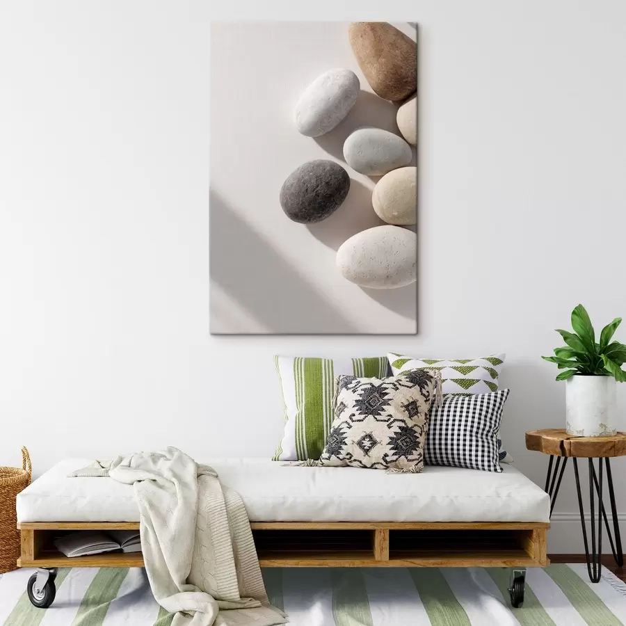  Peintures Équilibre minimaliste avec des pierres s49041