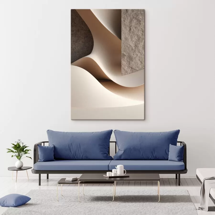  Peintures Écoulement de sable texturé s49044