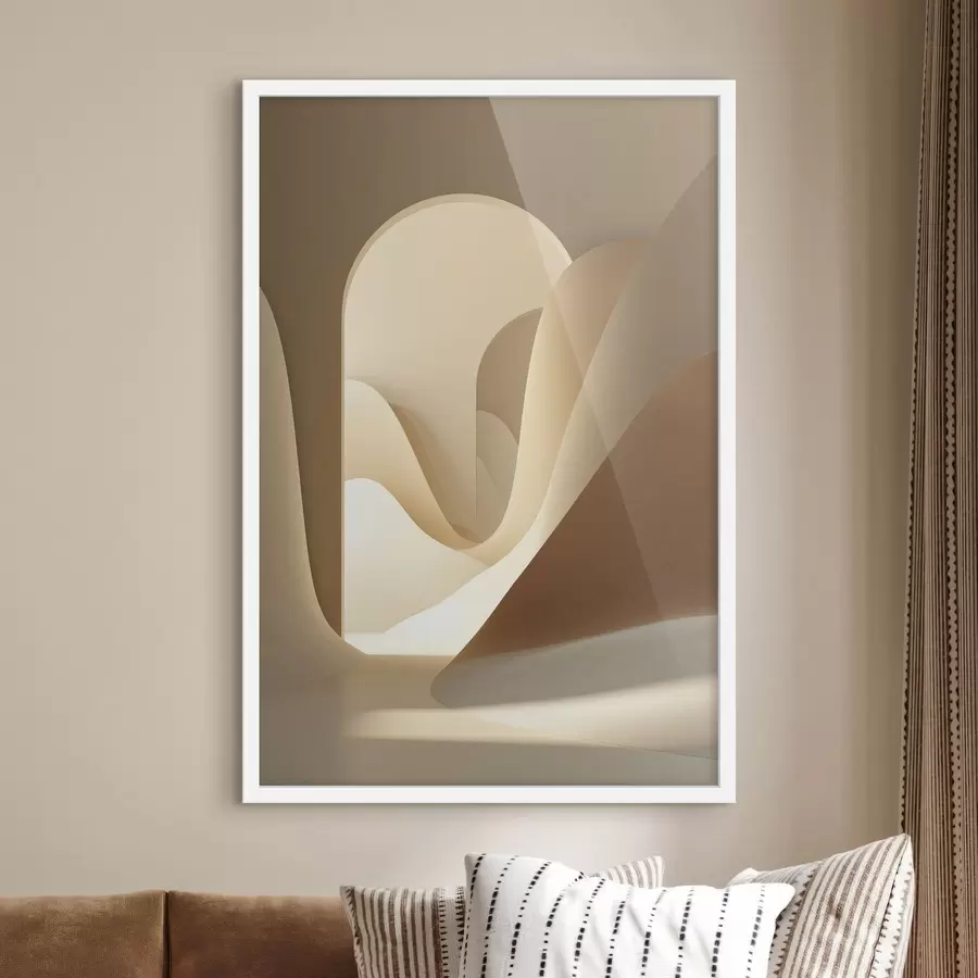 Papier peint photo Résumé : Arch Landscape f49043