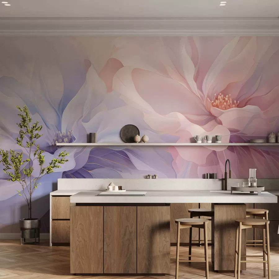 Papier peint photo Pétales aériens w05580