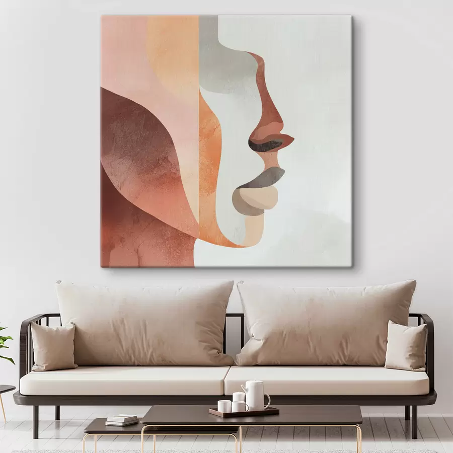 Fotobehang Abstract portret s48967