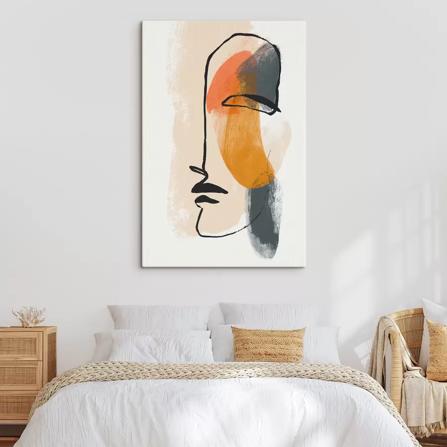 Fotobehang Abstract portret s48970