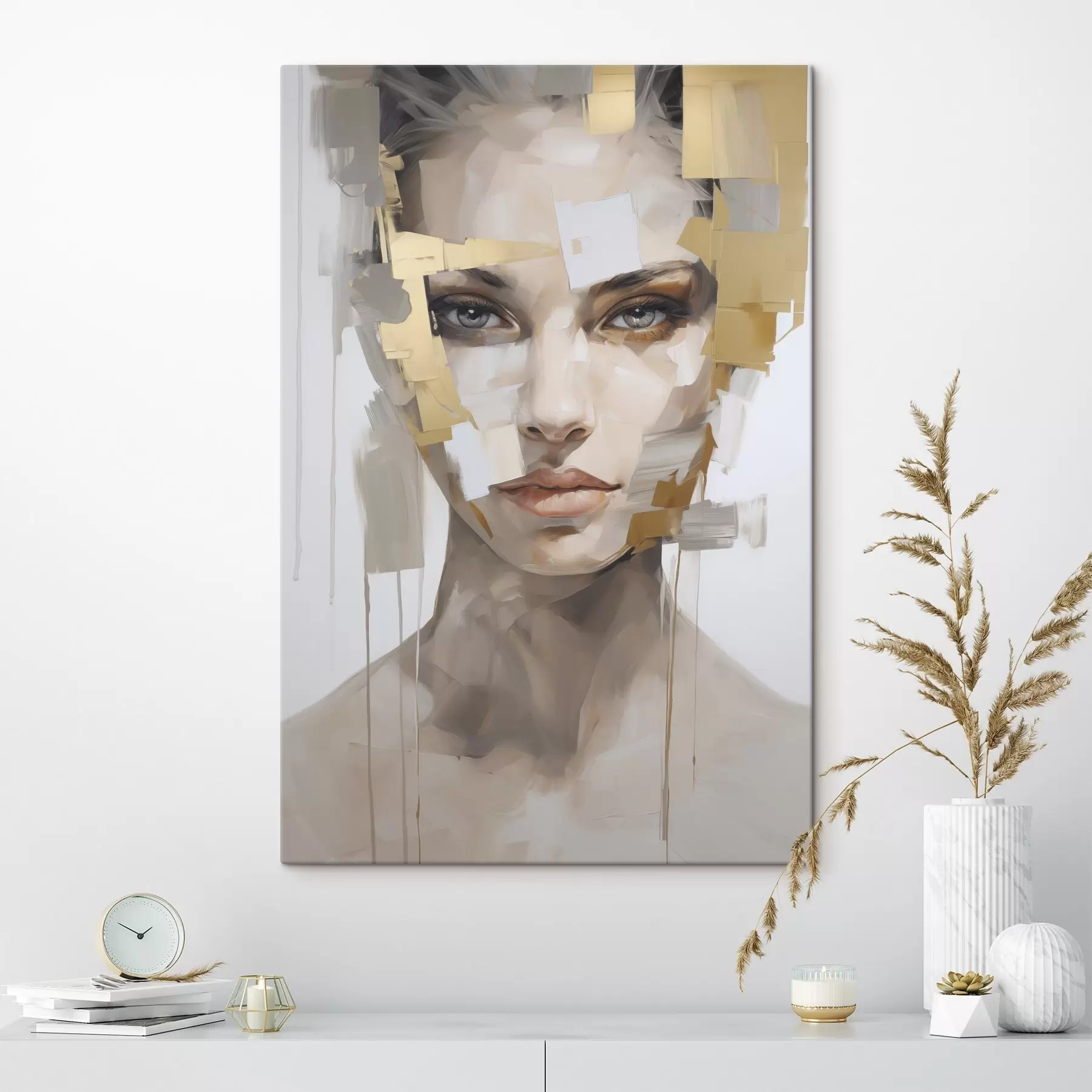  Peintures Portrait abstrait moderne s49046