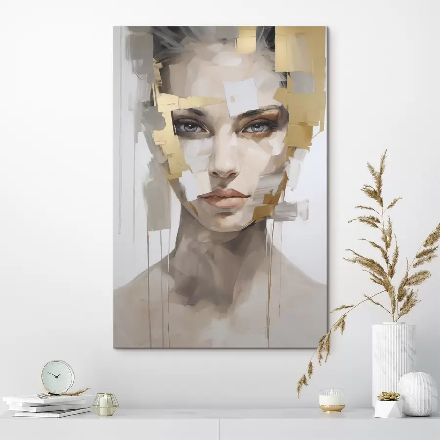  Peintures Portrait abstrait moderne s49046