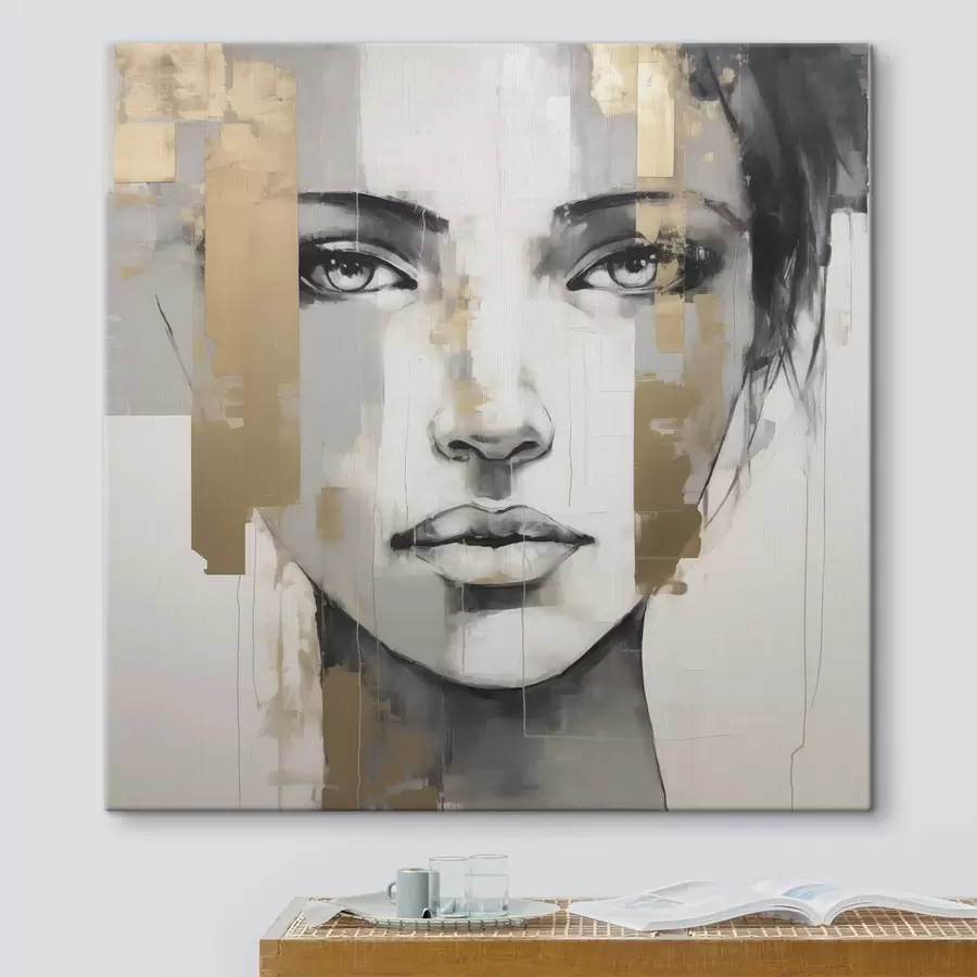  Peintures Imitation d'un portrait féminin s49055