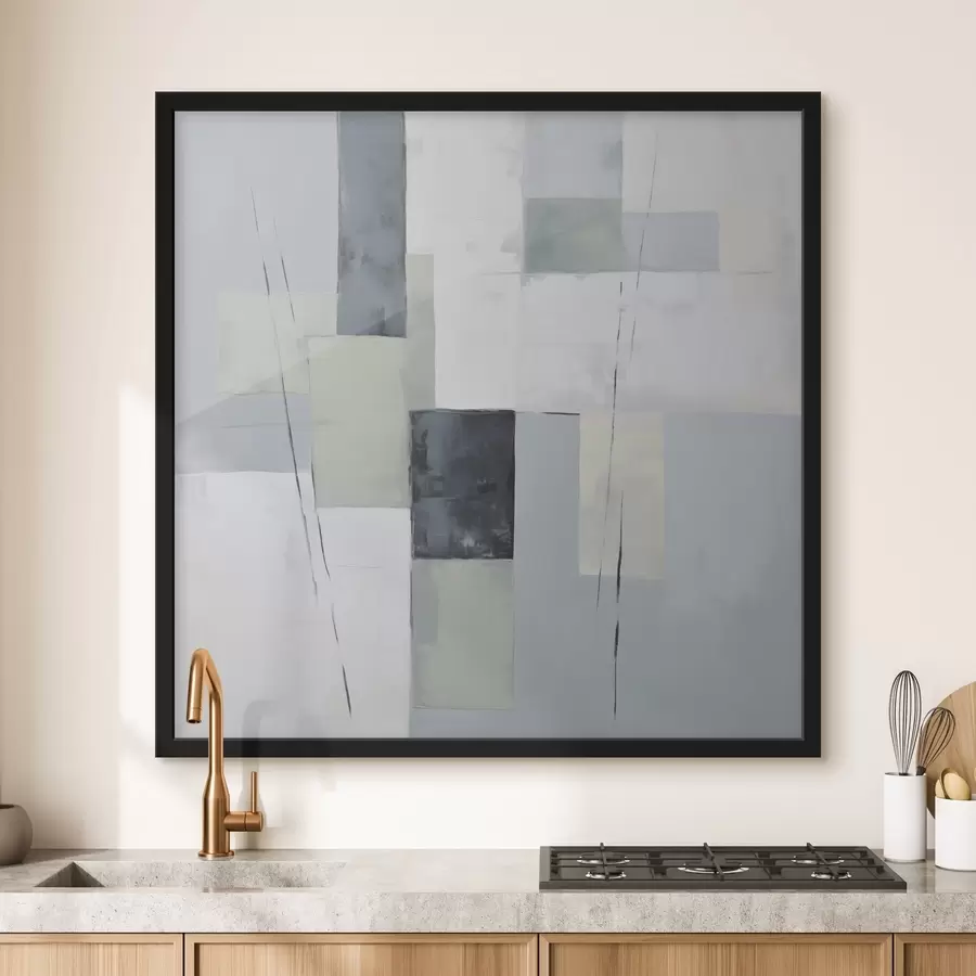 Fotobehang Abstractie imitatie van schilderkunst f49052
