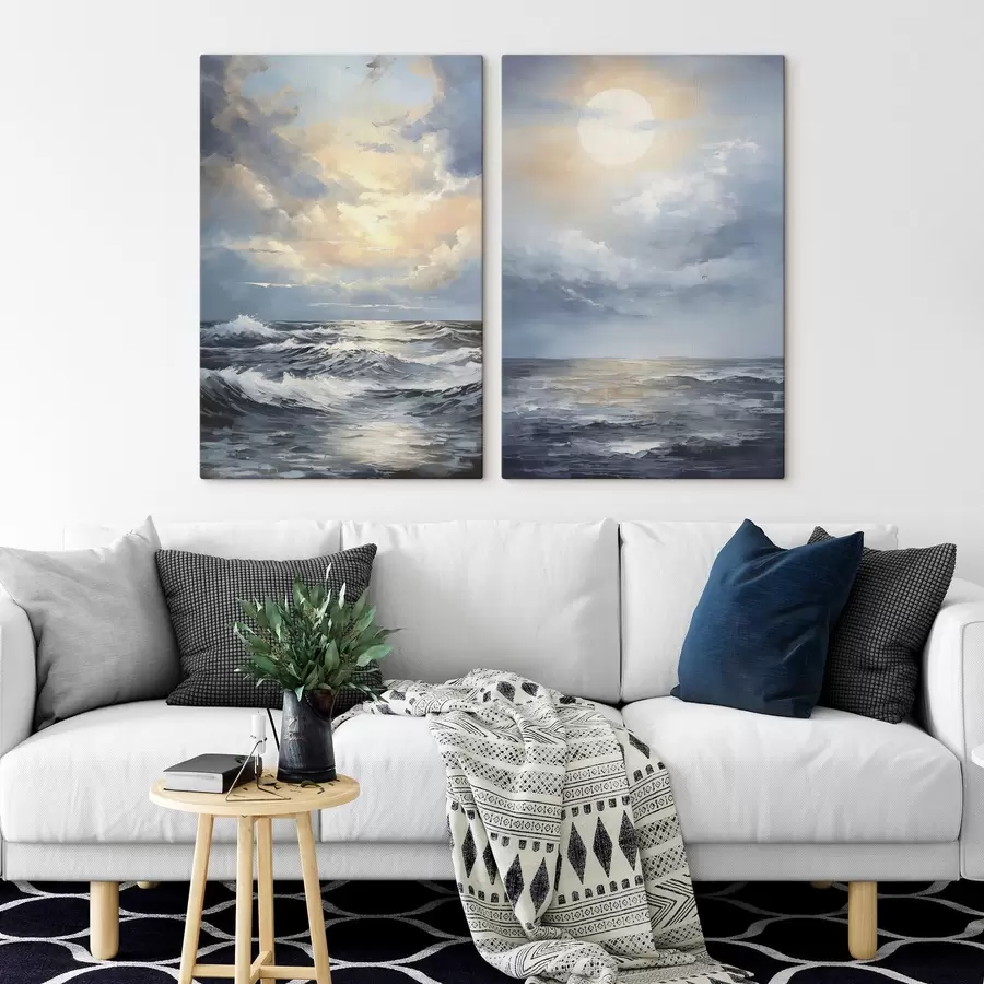  Peintures Paysage marin m30438