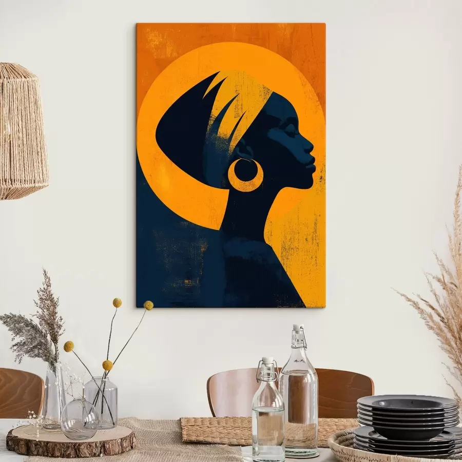  Peintures Portrait africain s49085
