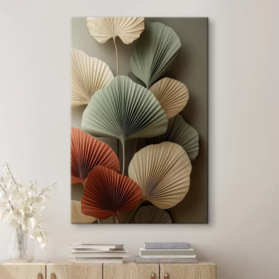  Peintures Feuilles abstraites s49094
