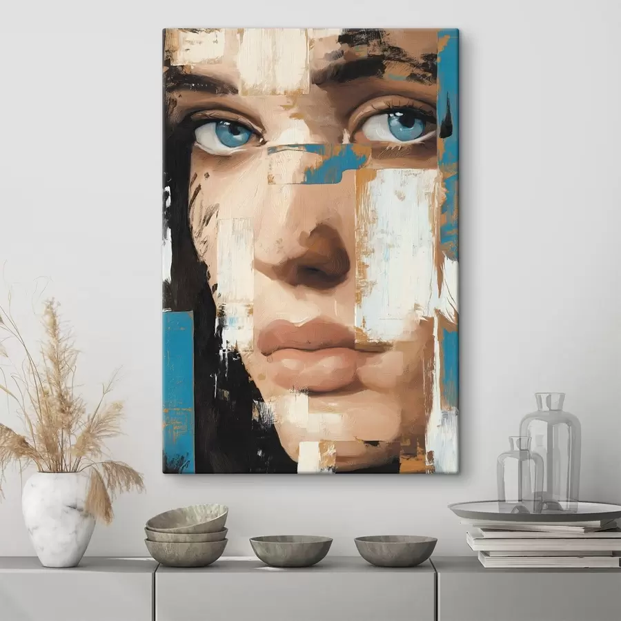  Peintures Portrait abstrait de femme s49098