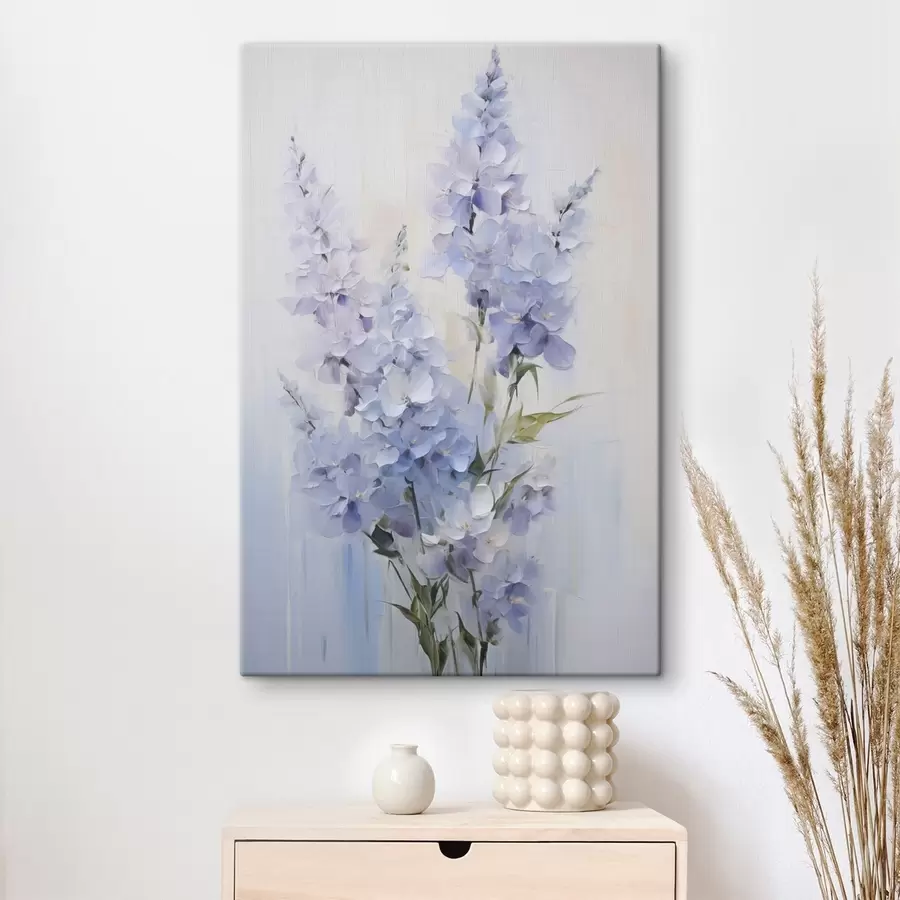  Peintures Une délicate imitation de peinture représentant des fleurs sauvages s49063