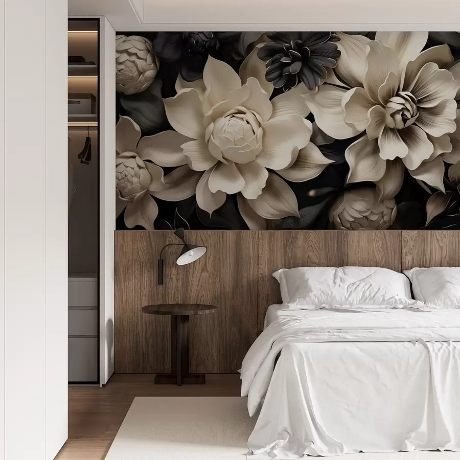 Fotobehang Fantasiebloemen w05618