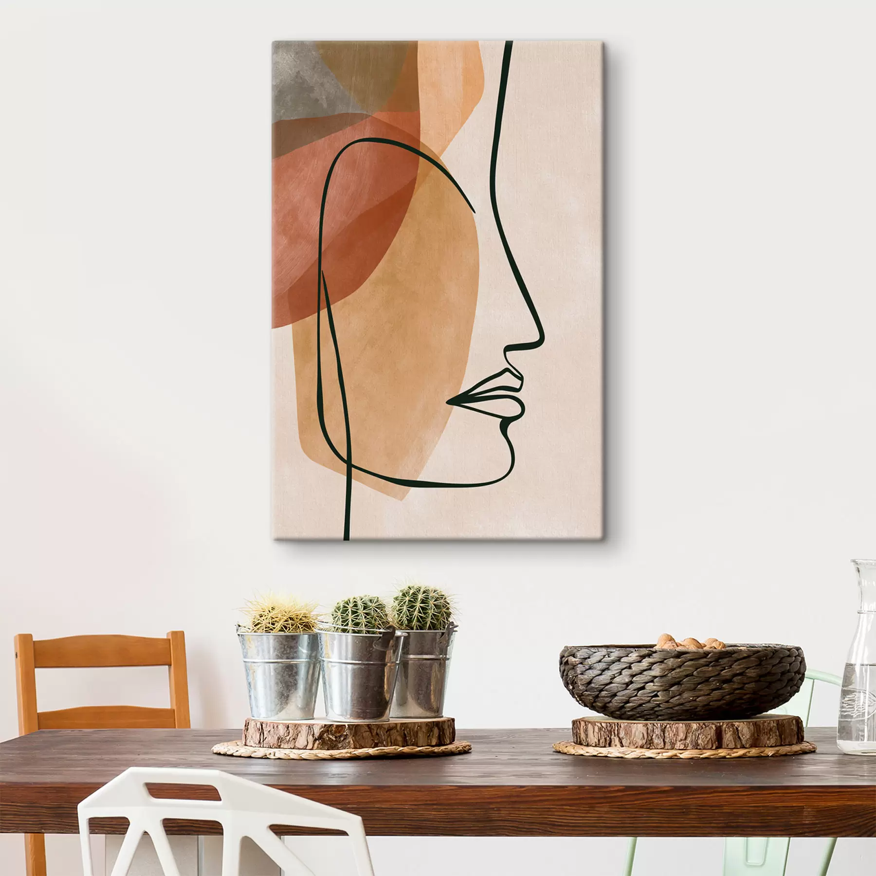 Peintures Un portrait abstrait s49119